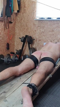 Slave Gaging and Caning