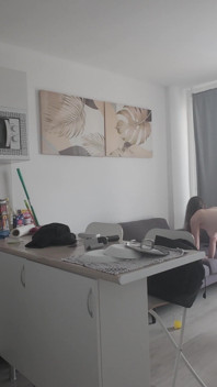 Como eu fui de arrumar a casa para ter porra na minha boca