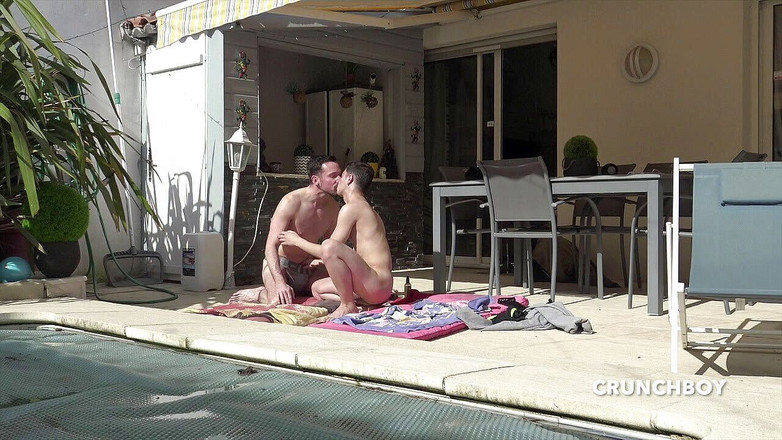 Hot guys from France: În aer liber cu Jimy Futută de Twink de 18 ani