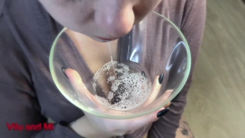 Vilu_and_Mi: Compilation d’éjacs dans la bouche vilu vidish