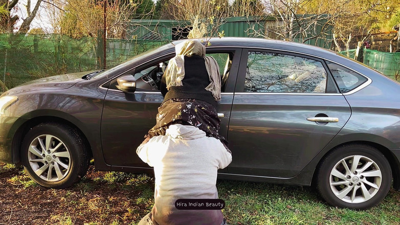 Hot 365 Entertainments: Romansa Mobil MILF Berhijab - Ciuman Pantat, Duduk Di Muka, Dan...