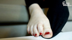 Czech Soles - foot fetish content: POV hra chodidly, lechtání a uctívání nohou