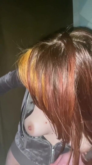 Elena917: tits licking - solo