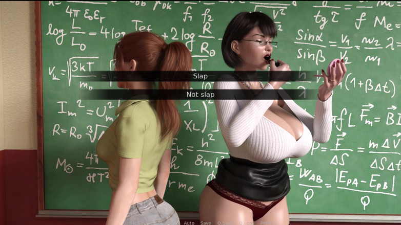 Snip Gameplay: Futa育种机构 - 给她发送一张鸡巴照片并在淋浴时自慰