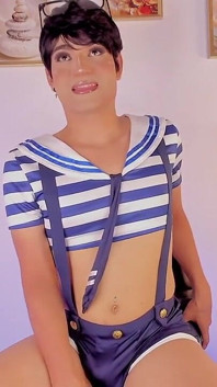Cute Femboy, Vestido Como Puta Pide Quien Lo Cuide