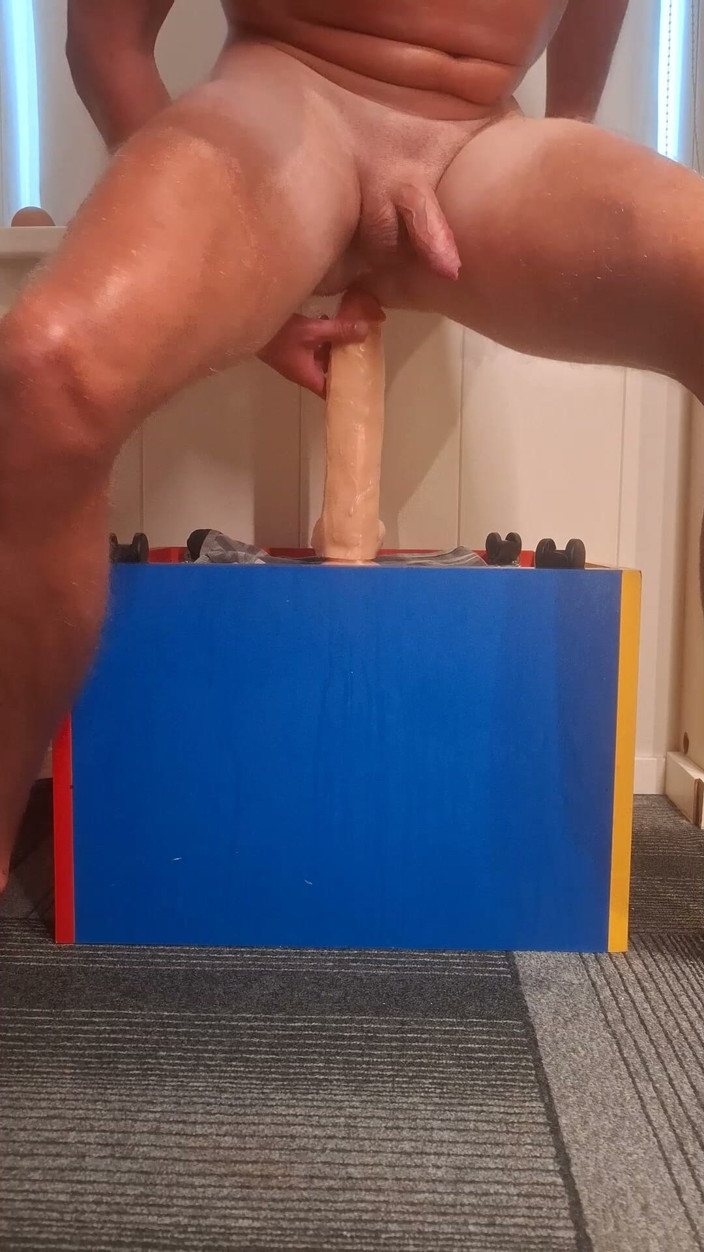 NoFace Twink X: Ateşli twink biniyor xl 30 cm dildo 6 cm çapında derin anal esnetme