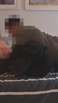 7. návštěva z Davida (náhodný chlap z vlakového nádraží)