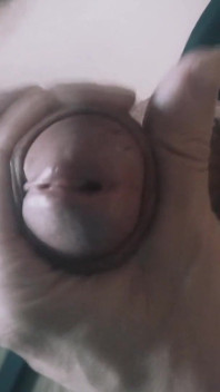 Guy Jerking off a Big Cock