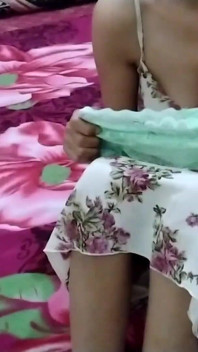 Indian Step Sister Catches Step Brother with Panties in Hindi
