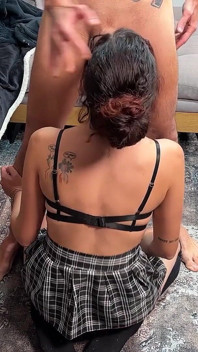 Amateur Casting with Teen Girl Ends up in Hard Anal Riding!