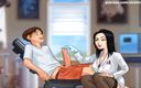 Cartoon Universal: Summertime saga parte 158 - insegnante asiatica impressionata (sottomarino francese)
