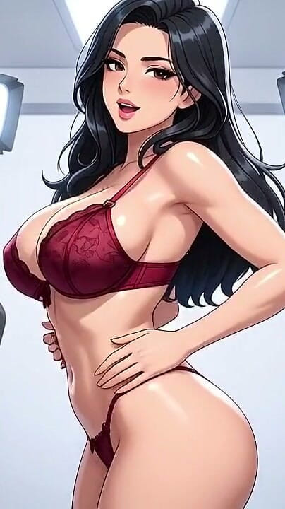Sultry Pixels 3D: นางแบบผมดํานมใหญ่บีบหัวนมใหญ่ของเธอสําหรับห้องที่เต็มไปด้วยช่างภาพ