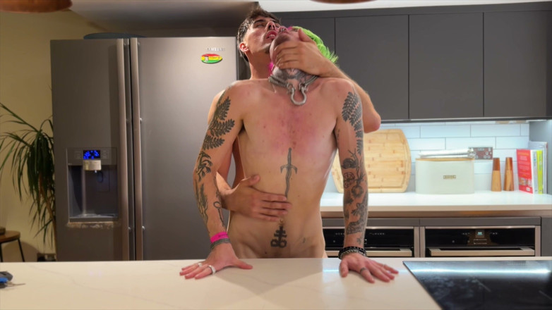 Kyle and Kam: The Hangover Horn // Hot Jock Fucks Sexy Tattooed Trans Lad...