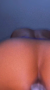 Horny and Wet Mature Ebony Stepmom Ridding My BBC