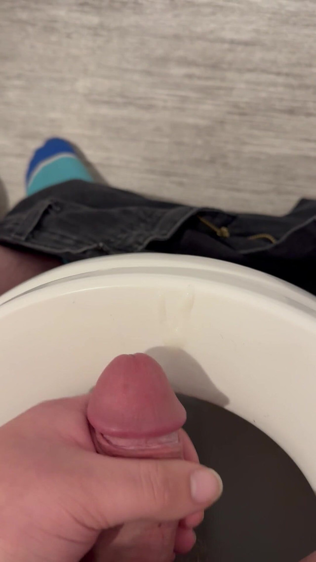 Cumming While on the Toilet (Thomas)