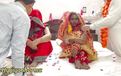 First Night of a Newly Married Desi Beautiful Girl with Addicted Husband