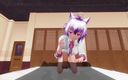 H3DC: Fată 3D Hentai te mastorbează cu vorbe murdare