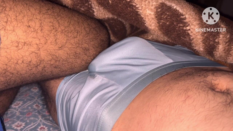 Desi__Panda: Kali pertama memegang abang tiri tentera zakar raksasa