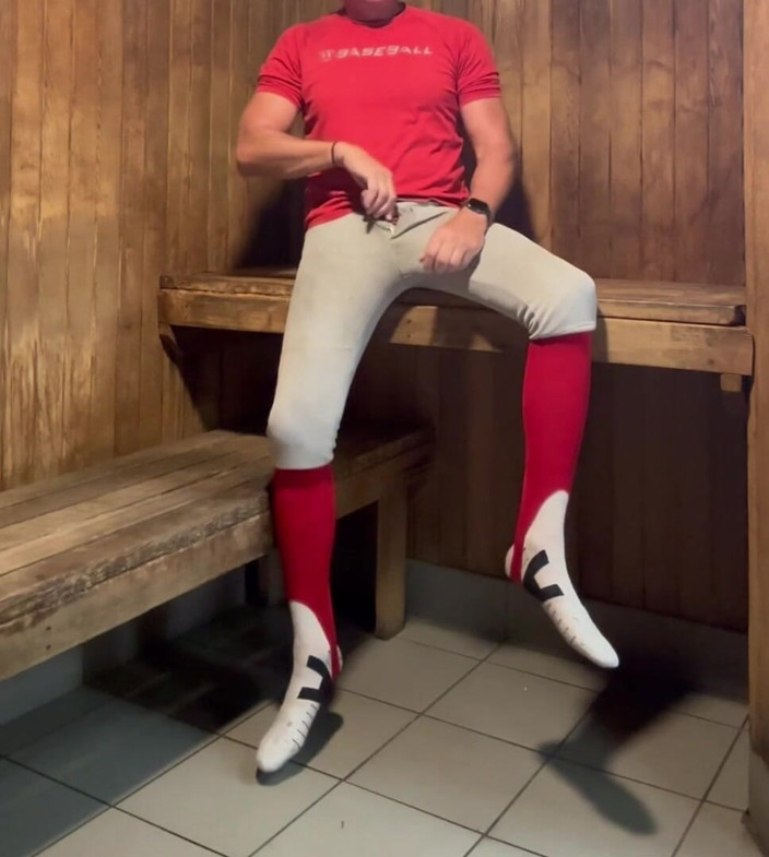JockDad87: Alpha Jock Zabawa w saunie z Jockdad87 Część 8