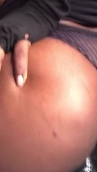Ebony Stepdaughter Masterbating for Her Daddies Dick