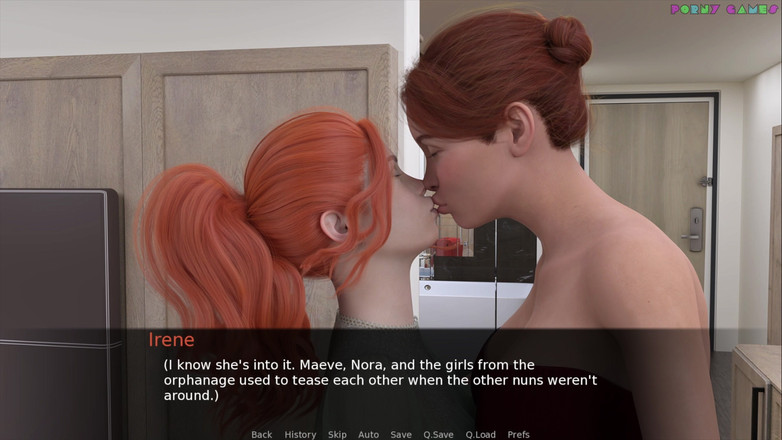 Porny Games: Word of Mouth oleh Le Gato Corporation - seks lesbian sepanjang...