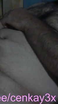 Orso papà sborra