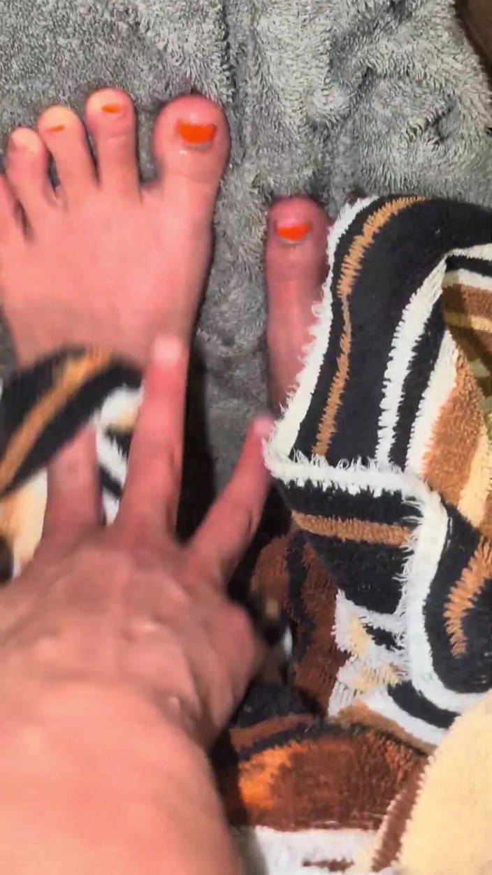 Coupleoffreaks13: Blisteringly Hot Toe Sucking Following Foot Job and Ass Pleasure...