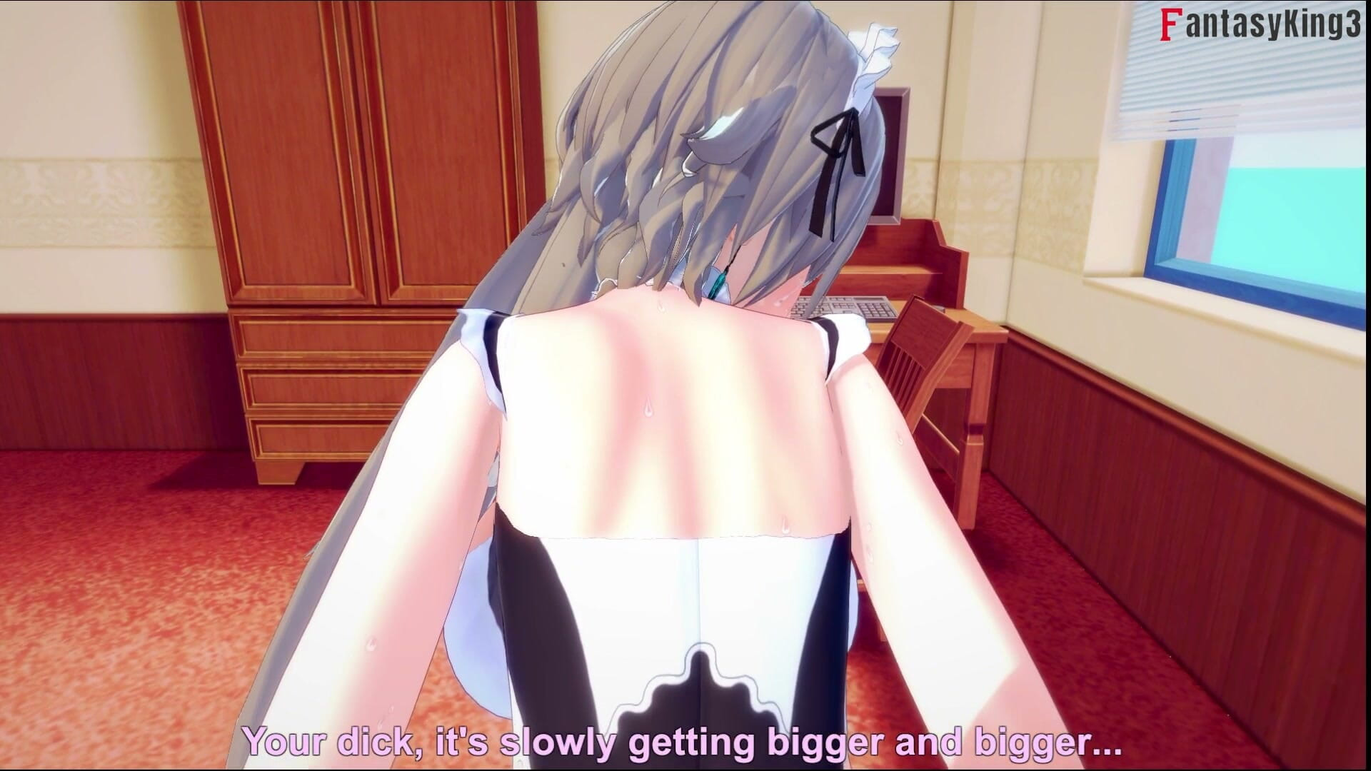 Rita Rossweisse Sexy Maid Deepthroat - Honkai Impact