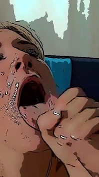 Euro Slut Karli Double Penetration Threesome Toon Scene