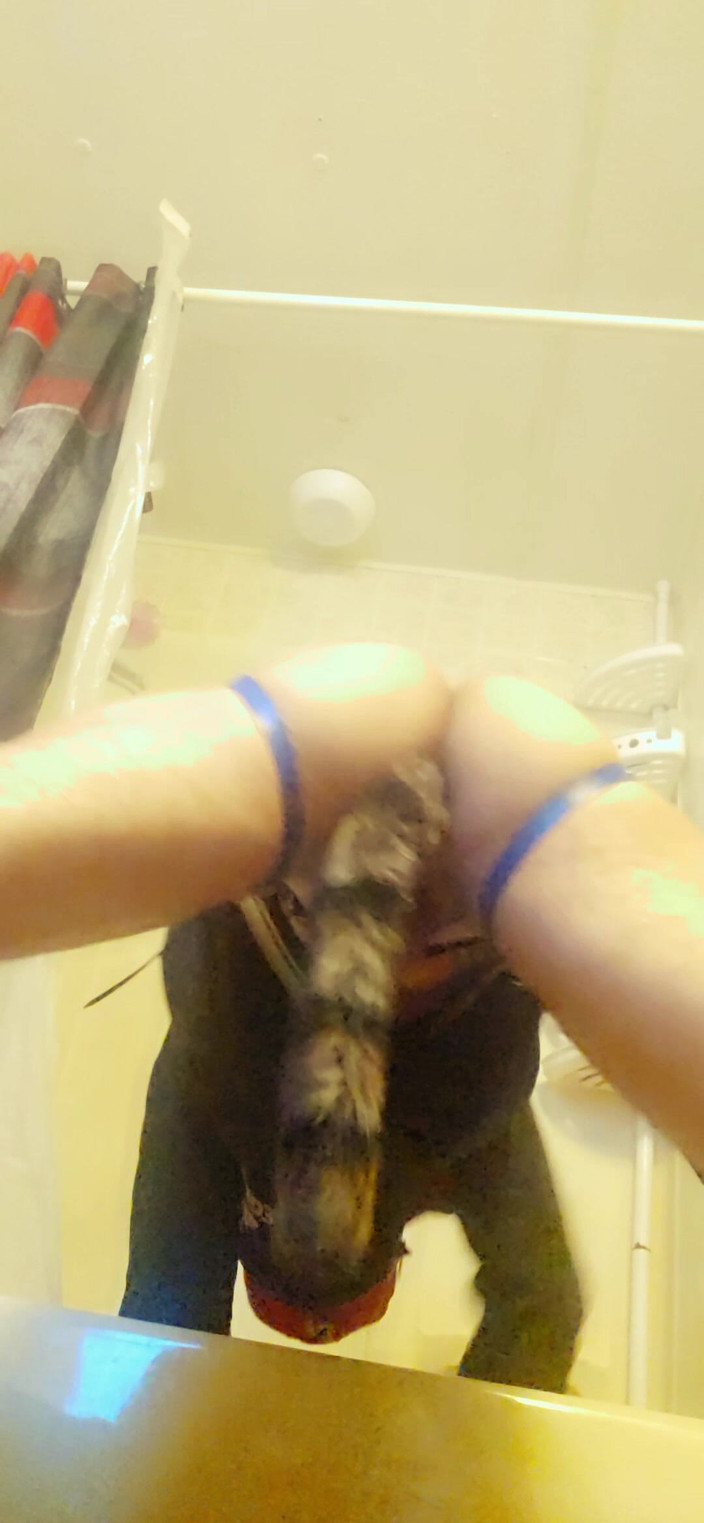 Natalie Slax: Sissy Tgirl Buttplug Zabawy