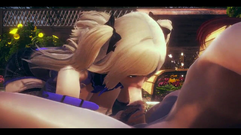 HentaiTubes: Hentai Impak Genshin - blowjob fischl sudut pandangan pertama dan pancutan...