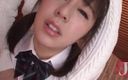Asian happy ending: Волосатая японская телочка обожает, когда ее выебали