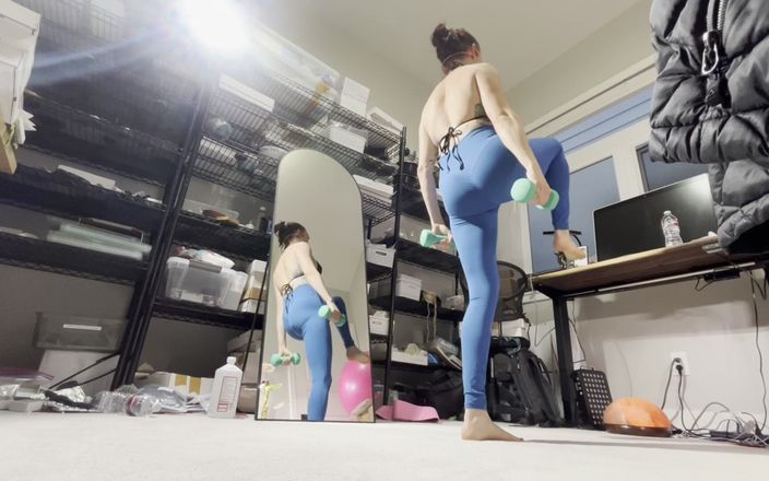 Bigmax8inch: Exhibition de, aventure de fitness, partie 1, je m’exhibe derrière mon...