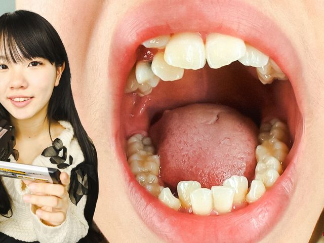 Amateur Girl Kanako's Tongue and Mouth Selfie (Japan Fetish Fusion)