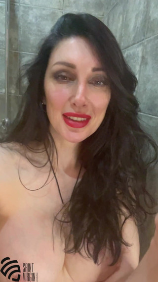 LizaVirgin: Dirty talk and pee in the shower