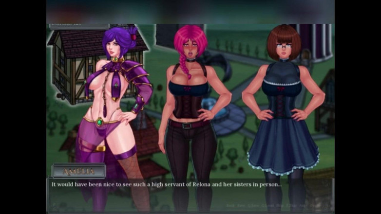 3DXXXTEEN2 Cartoon: Sabia释放一个精灵法师。3D 色情卡通性爱