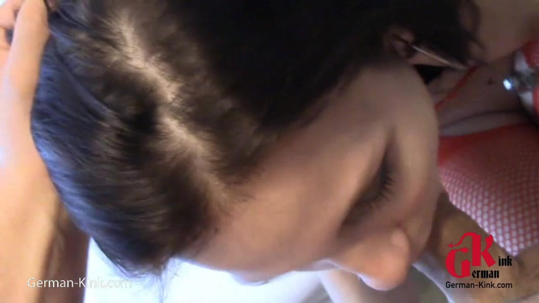German Kink: Anally fucked babe in POV