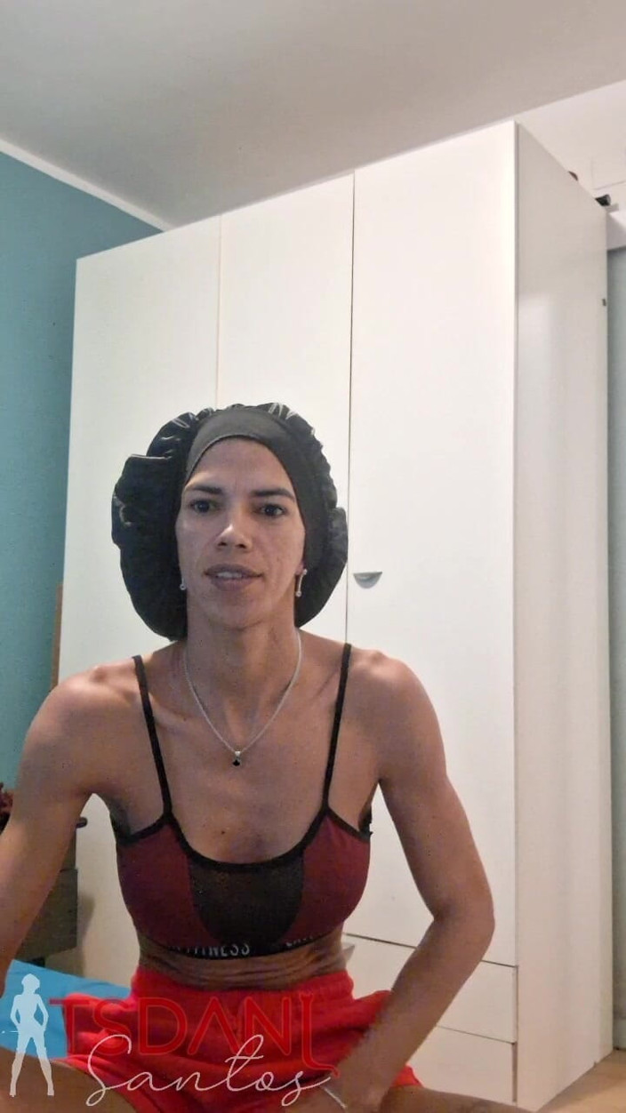 Tsdanisantos1: Oh, It's so Hot, I'm Going to Take My Dick...
