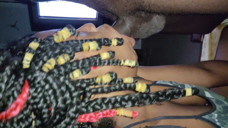 ElVenudoXXX: Blowjob for BBC Skinny Ebony