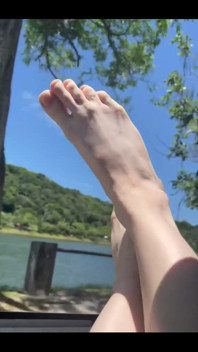 For My Feet Lovers Would You Put Some Oil on and Massage Them for Me?