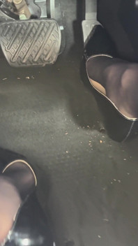 Dildo Fucks and Gas Pedal Pumps Until We Cum Hard