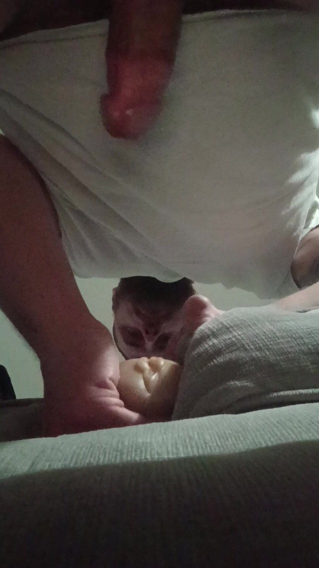 White Cock Fucks a Pocket Pussy Creampie (The milk man)
