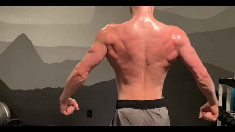 Jay Stroke: Post Workout Flex, Strip, and Show-off