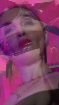 Sexy velký zadek MILF Dominatrix Eva Latexová paní Mokrá kundička lízat otrok v masce umělecký fetiš BDSM