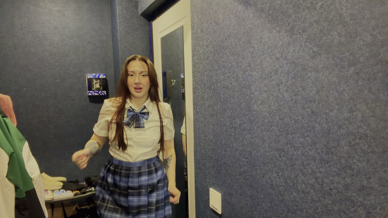 JessLuxor: Taboo Cute Student Can't Get Home