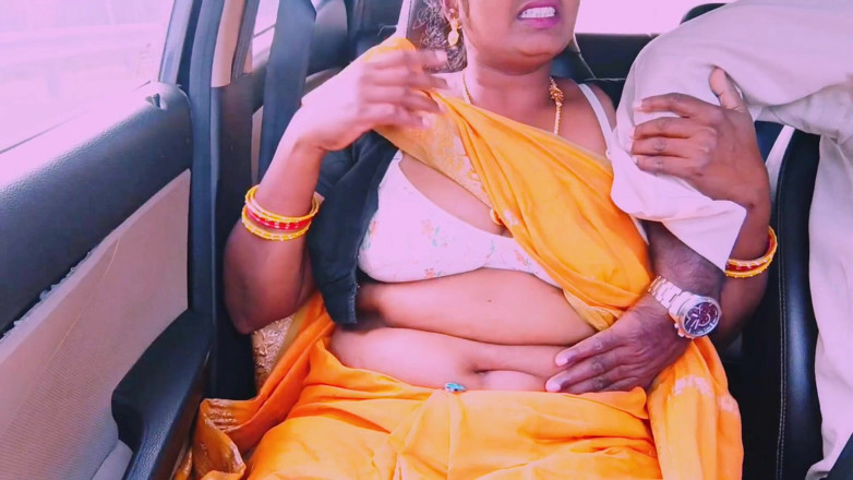 Telugu honey lips: Desi Saree Maid Car Sex Telugu Dirty Talks.