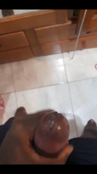 Masturbating in Front of Mirror