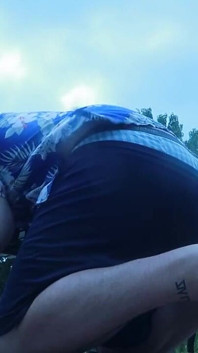 Risky Public BJ -we Almost Got Caught