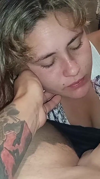 I Suck My Husband's Dick and I Have His Milk to Sleep Happy