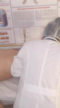 Nurse Has Her First Patient with an Erect Penis!
